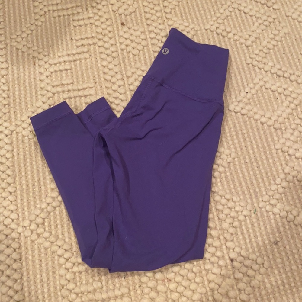 purple lulu leggings